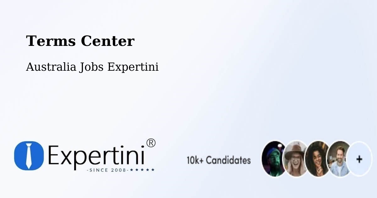 Terms of Service – Ulverstone - Australia Jobs Expertini